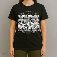 Perfection Pro Trump Impeached T-Shirt thumb 4