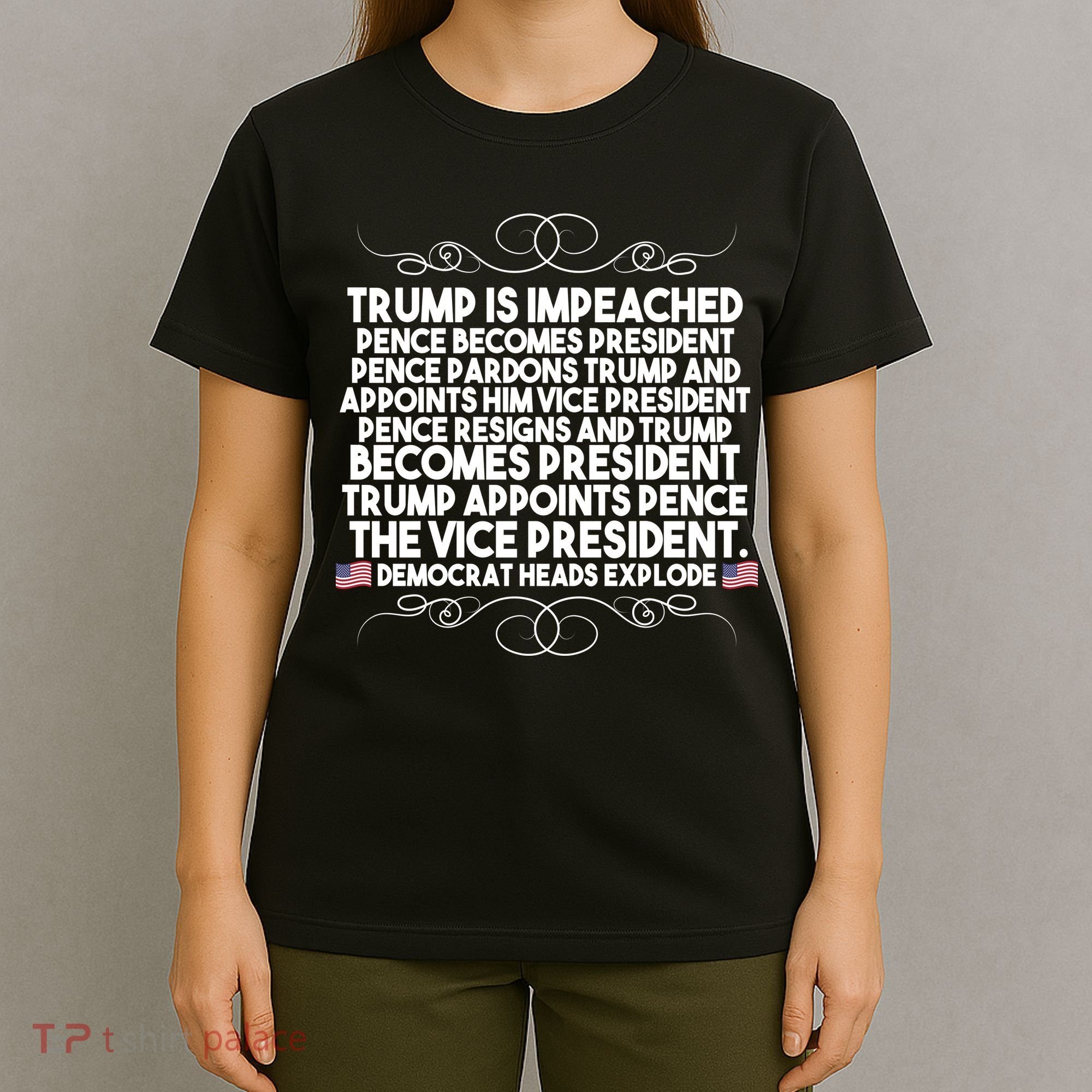 Perfection Pro Trump Impeached T-Shirt