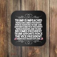 Perfection Pro Trump Impeached Coaster thumb 0
