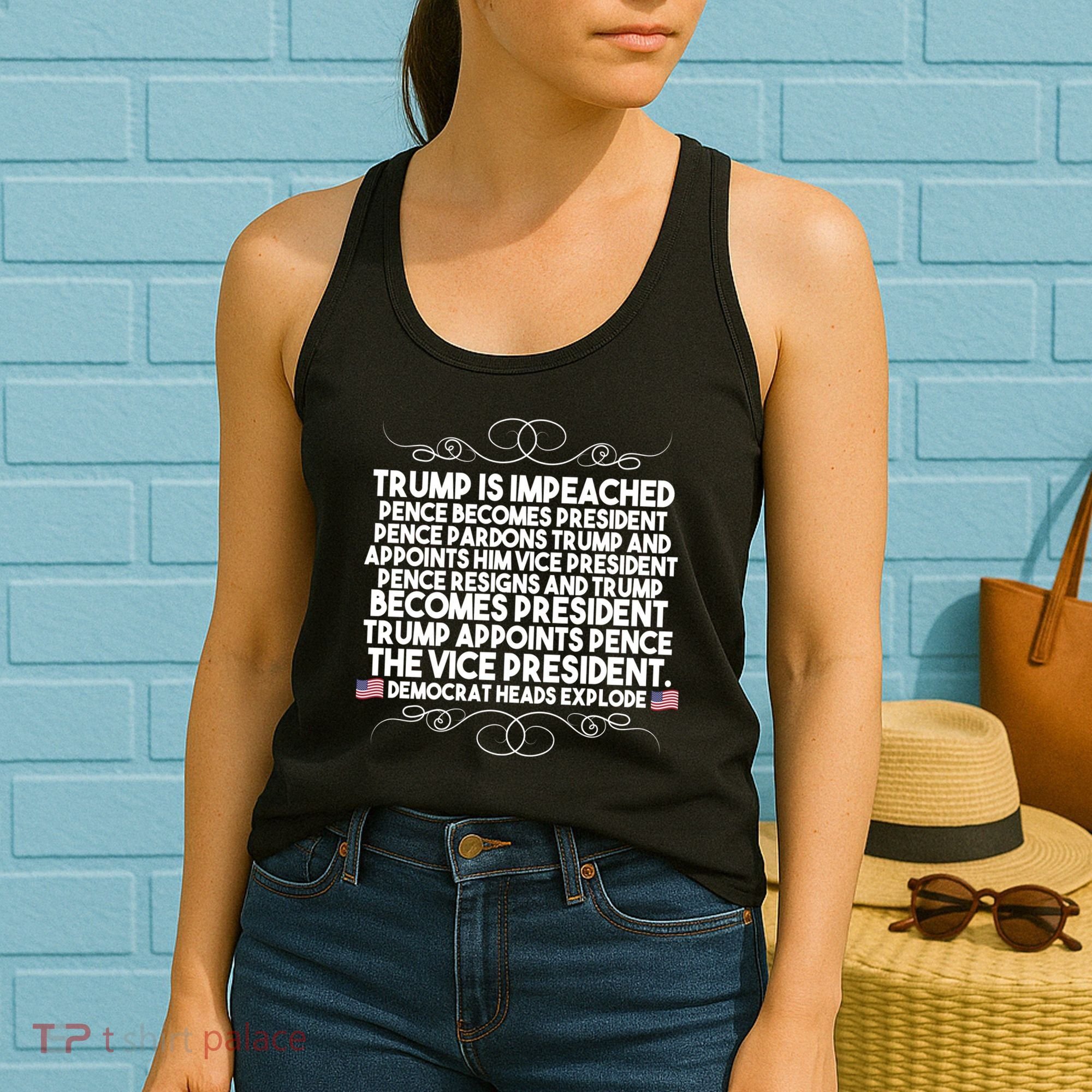 Perfection Pro Trump Impeached Women's Tank Top
