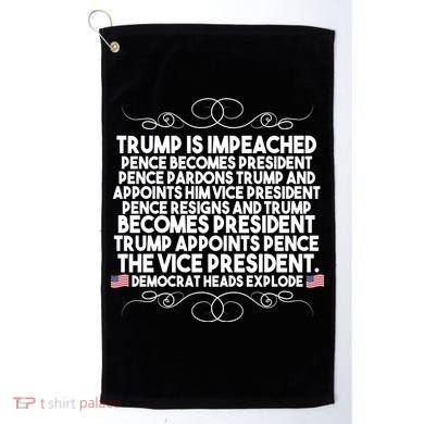 Perfection Pro Trump Impeached Golf Towel