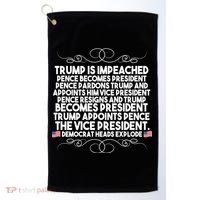 Perfection Pro Trump Impeached Golf Towel thumb 0