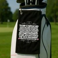 Perfection Pro Trump Impeached Golf Towel thumb 2