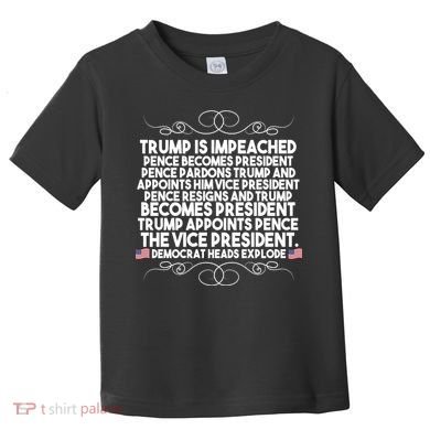 Perfection Pro Trump Impeached Toddler T-Shirt