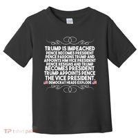 Perfection Pro Trump Impeached Toddler T-Shirt thumb 0