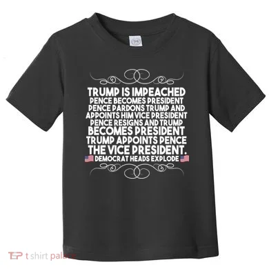 Perfection Pro Trump Impeached Toddler T-Shirt