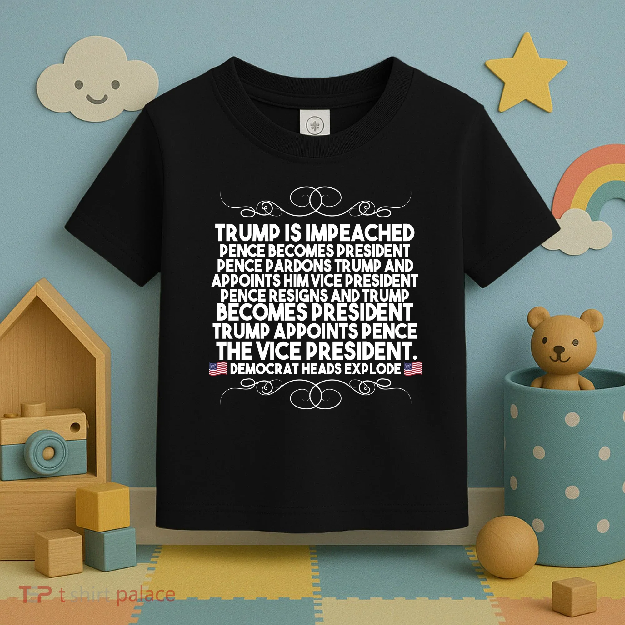 Perfection Pro Trump Impeached Toddler T-Shirt