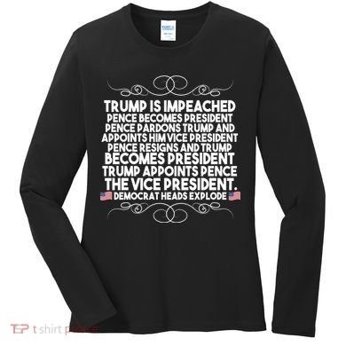 Perfection Pro Trump Impeached Women's Long Sleeve Shirt