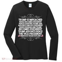 Perfection Pro Trump Impeached Women's Long Sleeve Shirt thumb 0