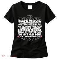 Perfection Pro Trump Impeached Women's T-Shirt thumb 0