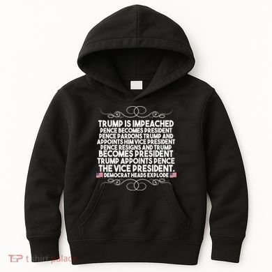 Perfection Pro Trump Impeached Kids Hoodie