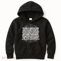 Perfection Pro Trump Impeached Kids Hoodie thumb 0