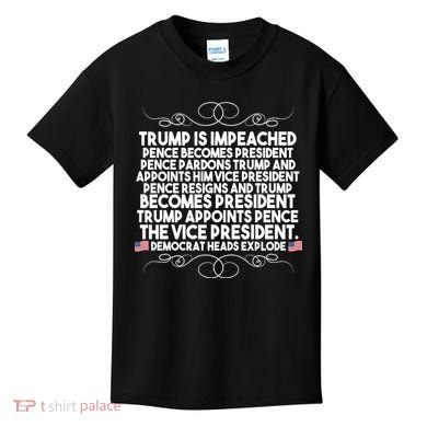 Perfection Pro Trump Impeached Kids T-Shirt