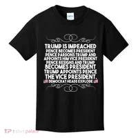 Perfection Pro Trump Impeached Kids T-Shirt thumb 0