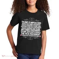 Perfection Pro Trump Impeached Kids T-Shirt thumb 2