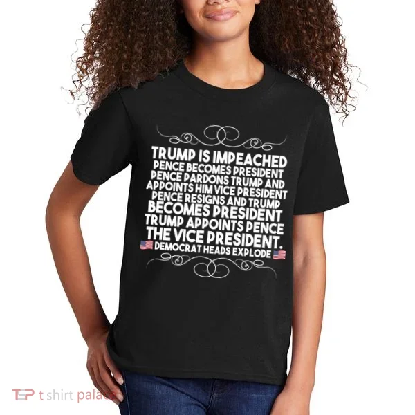 Perfection Pro Trump Impeached Kids T-Shirt