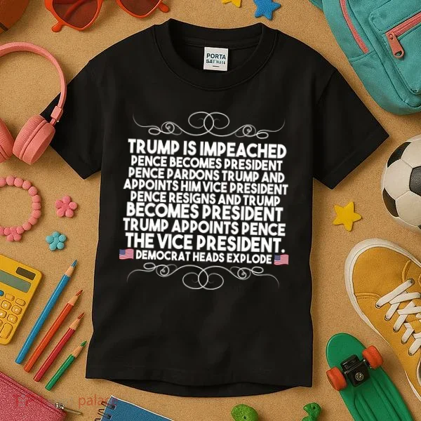 Perfection Pro Trump Impeached Kids T-Shirt