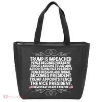 Perfection Pro Trump Impeached Tote Bag thumb 0