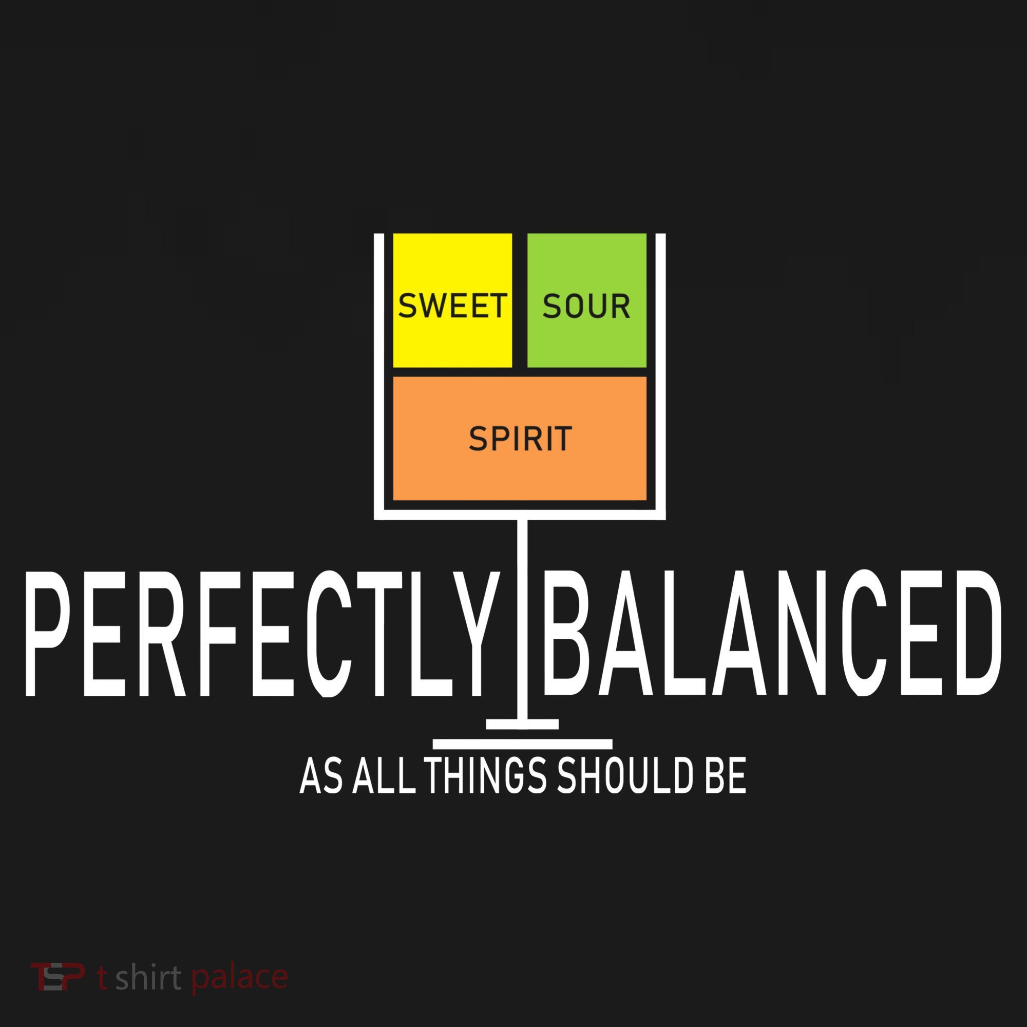 Perfectly Balanced Sweet Sour Spirit Toddler Hoodie