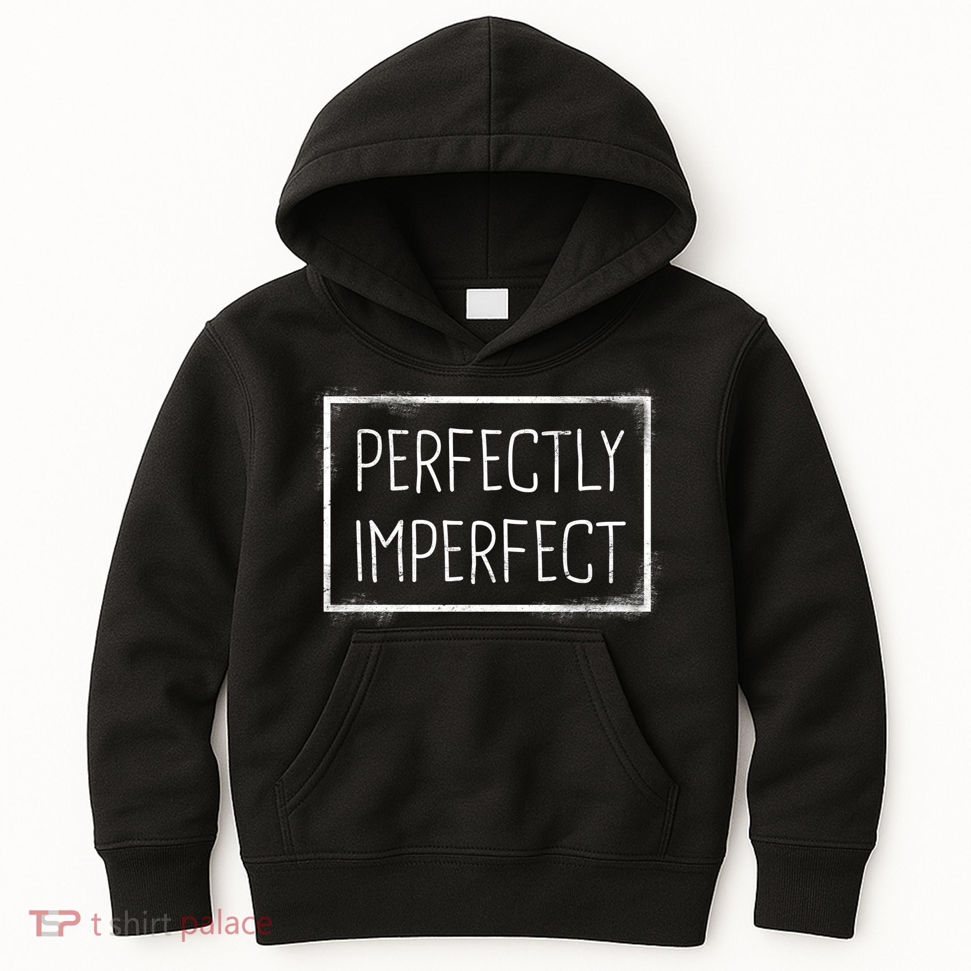 Perfectly Imperfect Funny Statement  Kids Hoodie