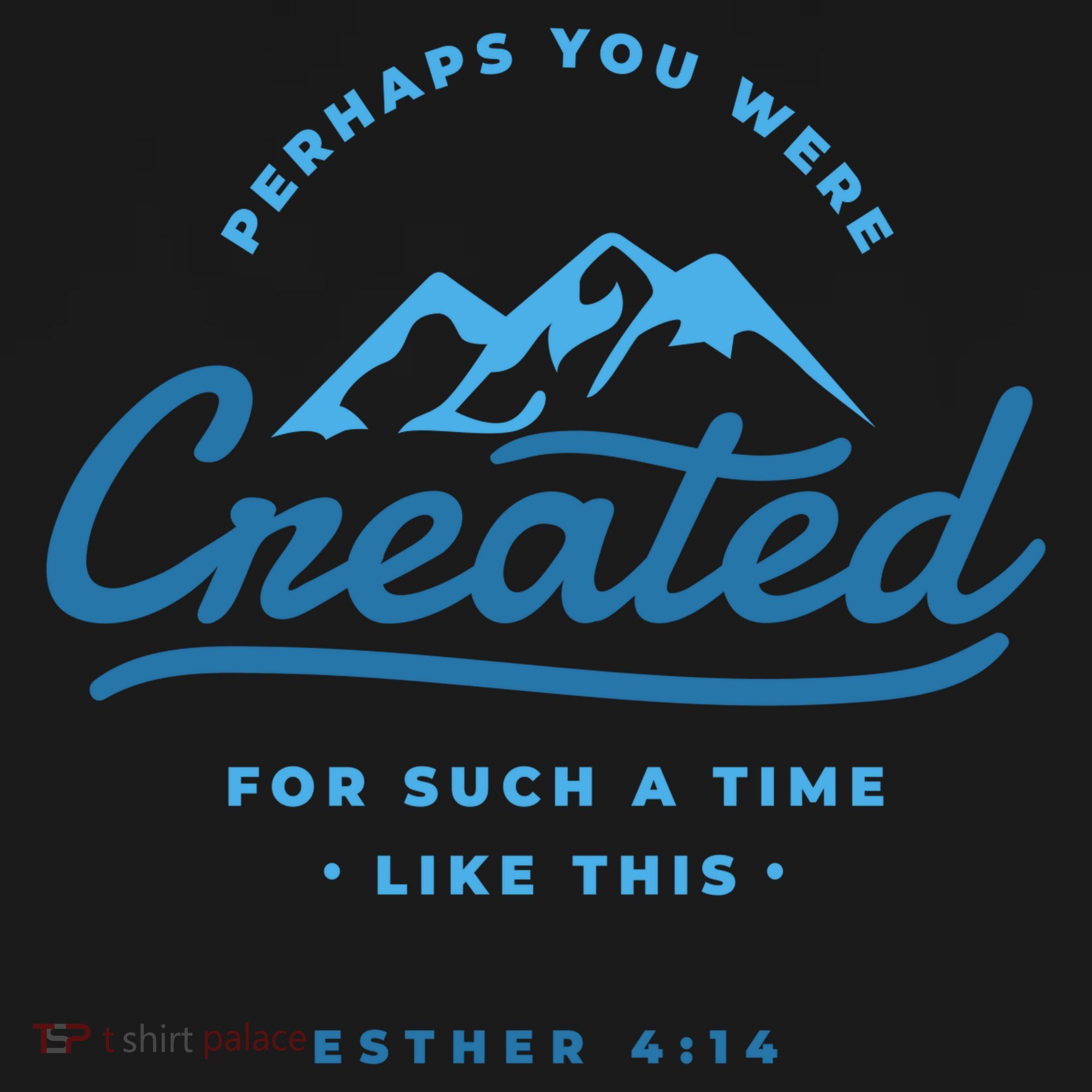 Perhaps You Were Created Bible Verse Doggie Tank