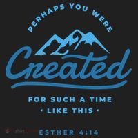 Perhaps You Were Created Bible Verse Beanie thumb 2