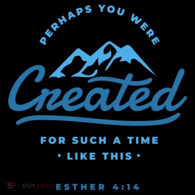 Perhaps You Were Created Bible Verse 16oz Travel Tumbler