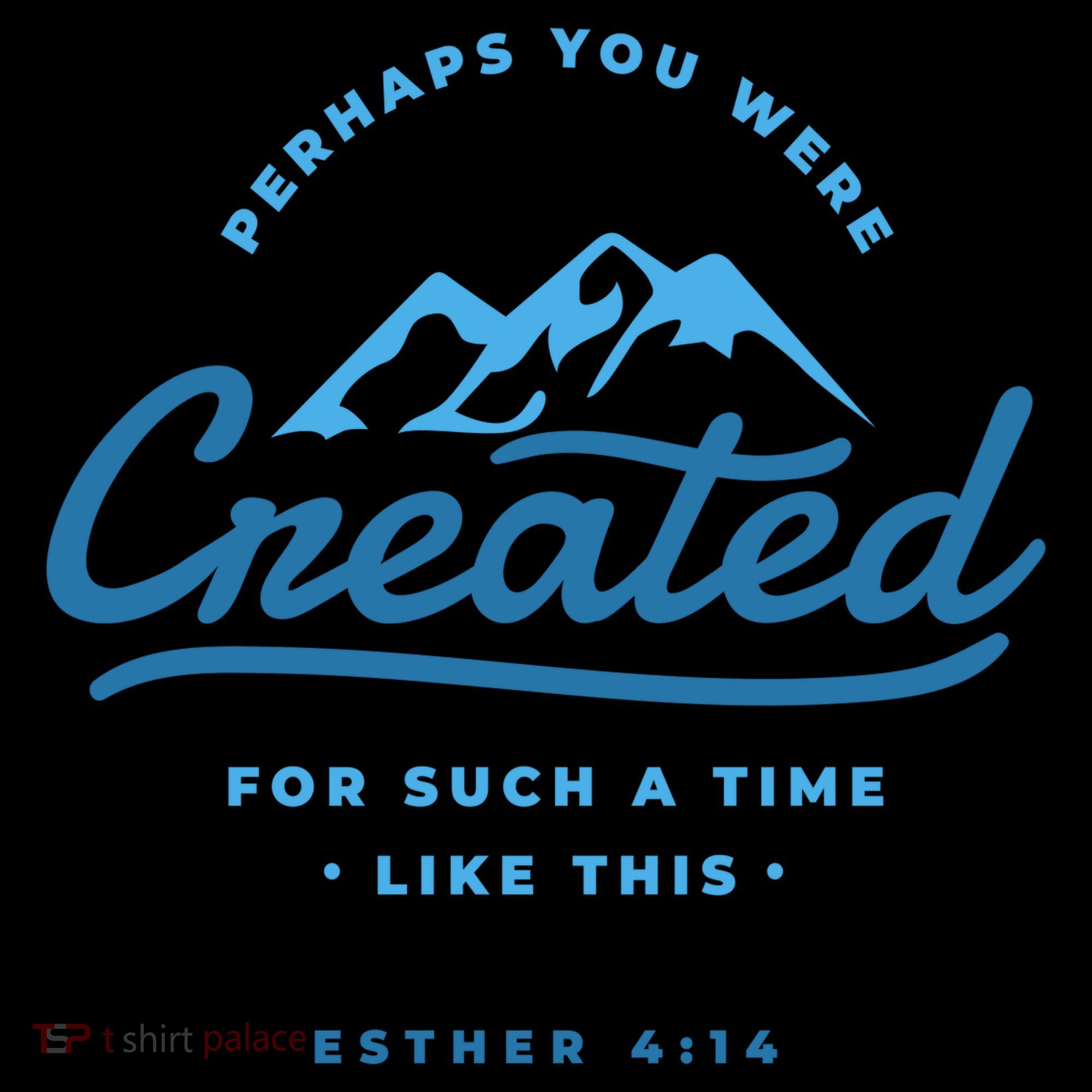 Perhaps You Were Created Bible Verse Women's Tank Top