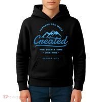 Perhaps You Were Created Bible Verse Kids Hoodie thumb 4