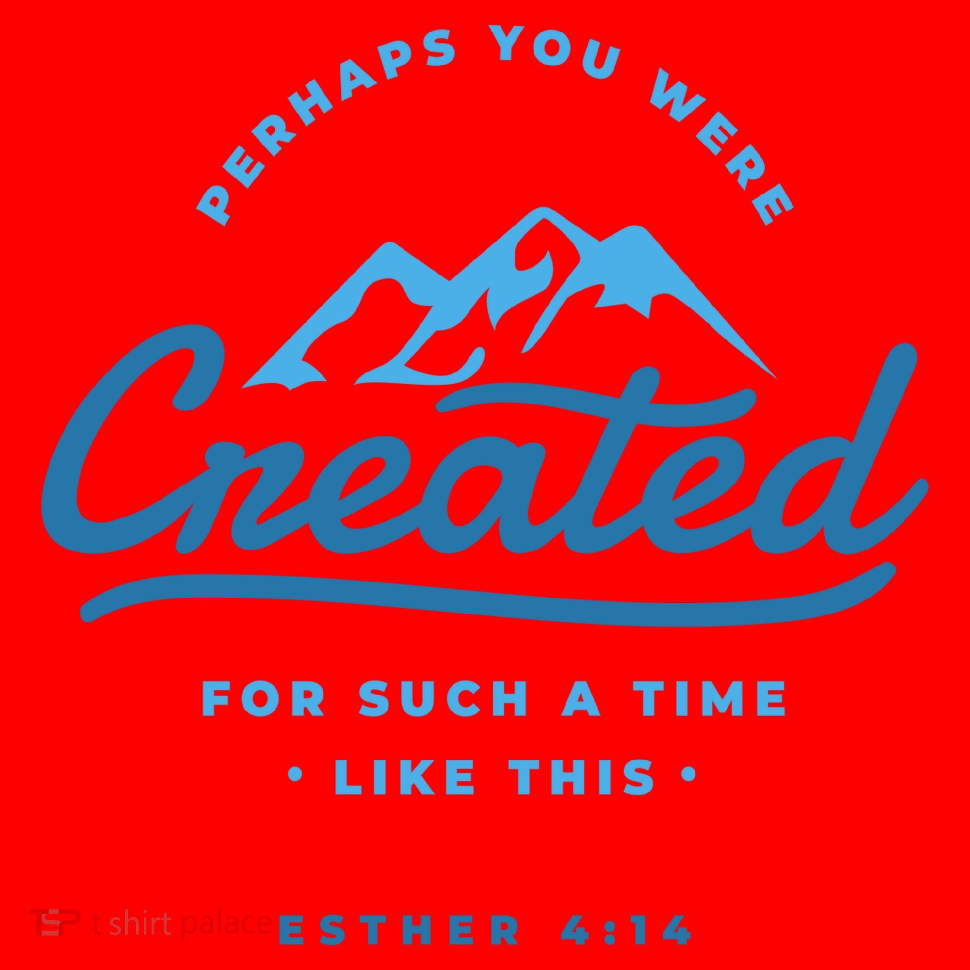 Perhaps You Were Created Bible Verse Santa Hat