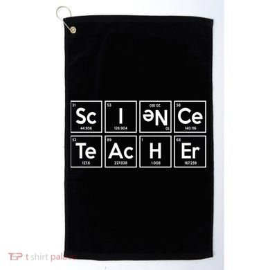 Periodic Science Teacher Golf Towel