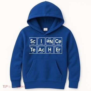 Periodic Science Teacher Kids Hoodie