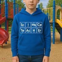 Periodic Science Teacher Kids Hoodie thumb 2