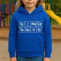 Periodic Science Teacher Kids Hoodie thumb 3