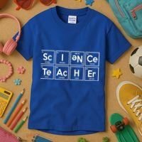 Periodic Science Teacher Kids T-Shirt thumb 3