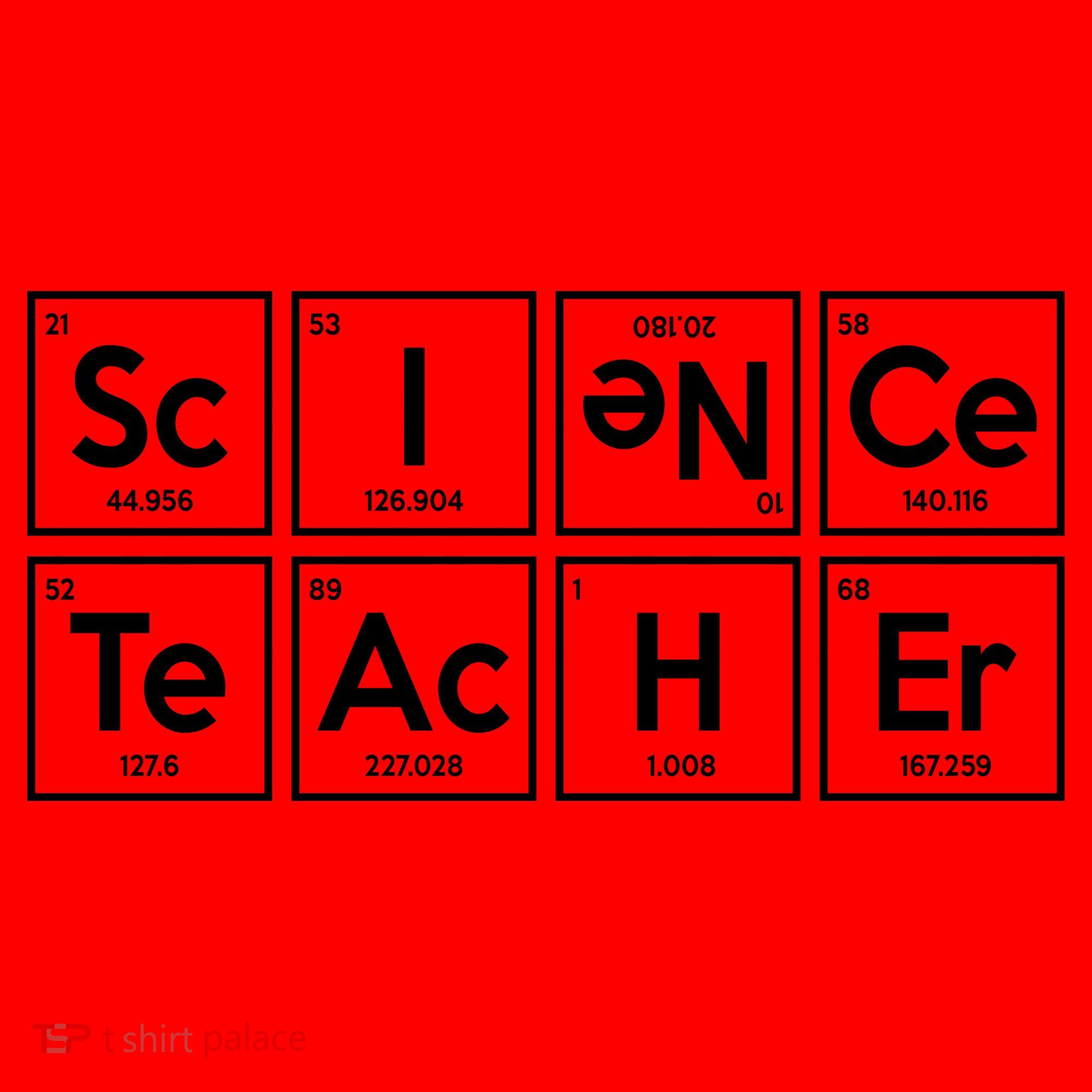 Periodic Science Teacher Santa Hat