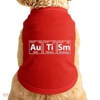 Periodic Table Autism Awareness Doggie Tank thumb 0