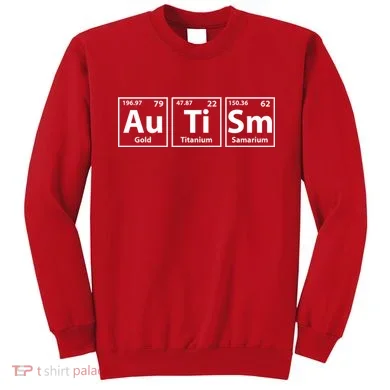Periodic Table Autism Awareness Sweatshirt
