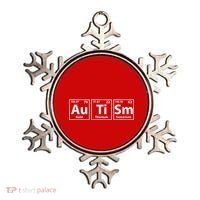 Periodic Table Autism Awareness Ornament thumb 0