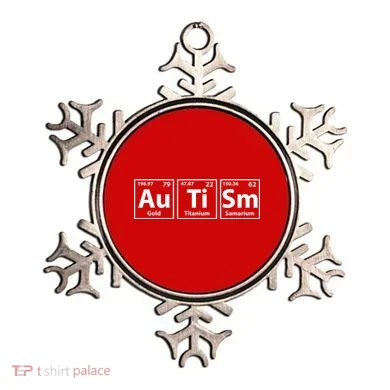 Periodic Table Autism Awareness Ornament
