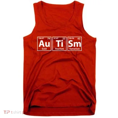 Periodic Table Autism Awareness Tank Top