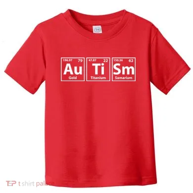 Periodic Table Autism Awareness Toddler T-Shirt