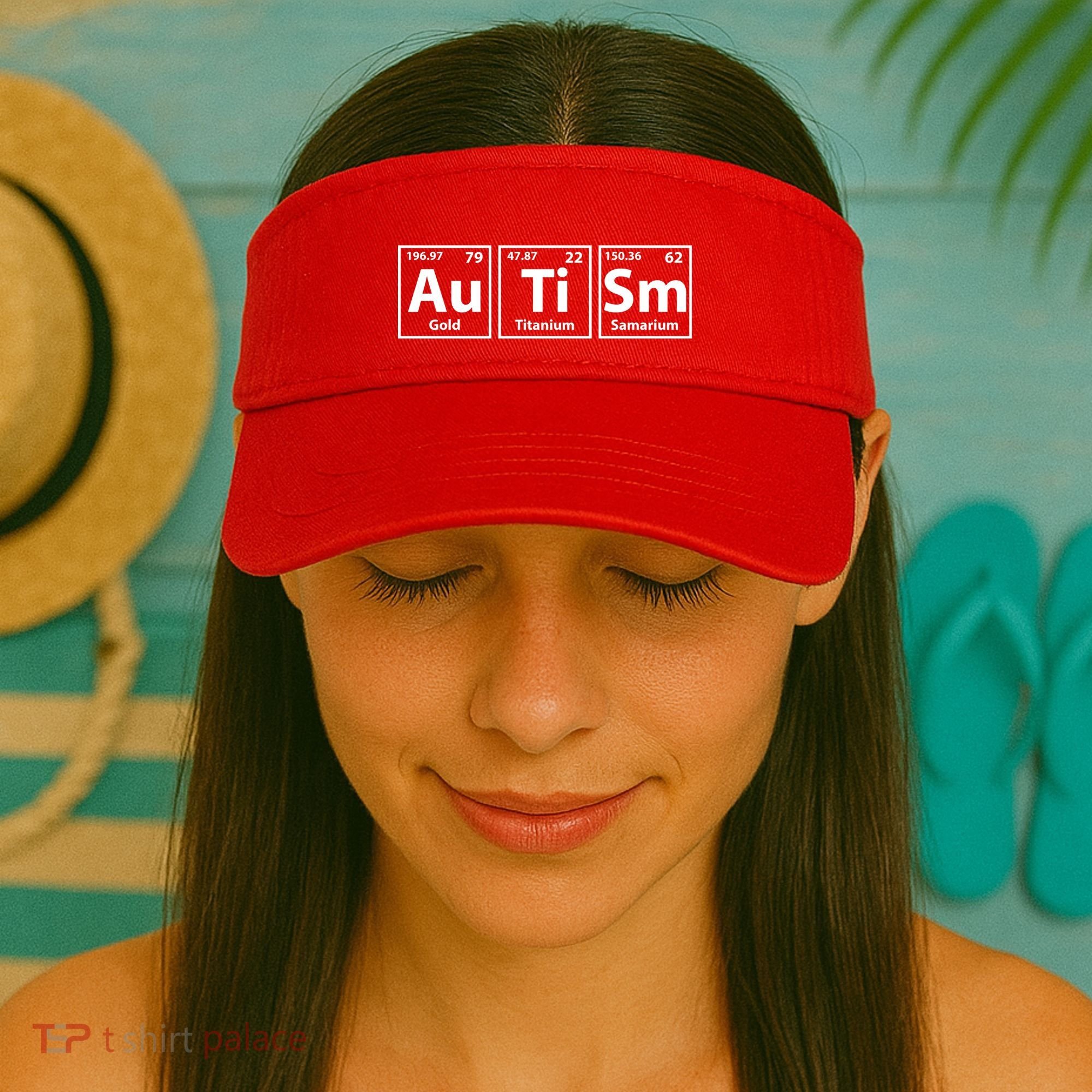 Periodic Table Autism Awareness Visor