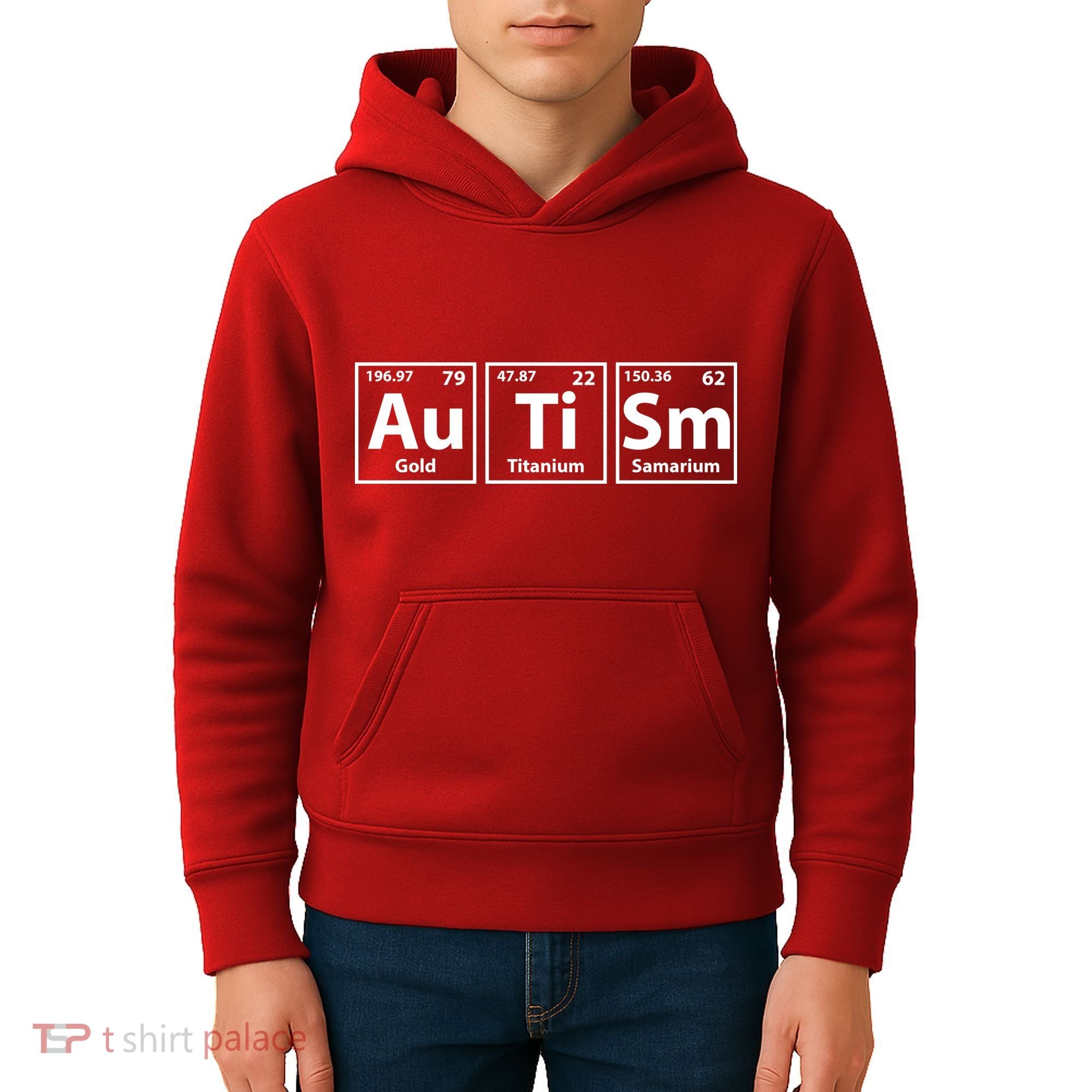 Periodic Table Autism Awareness Kids Hoodie