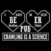 Periodic Table Beer Pub Crawling Is A Science USA-Made Doggie Bandana thumb 2