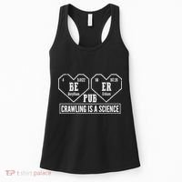 Periodic Table Beer Pub Crawling Is A Science Women's Tank Top thumb 0