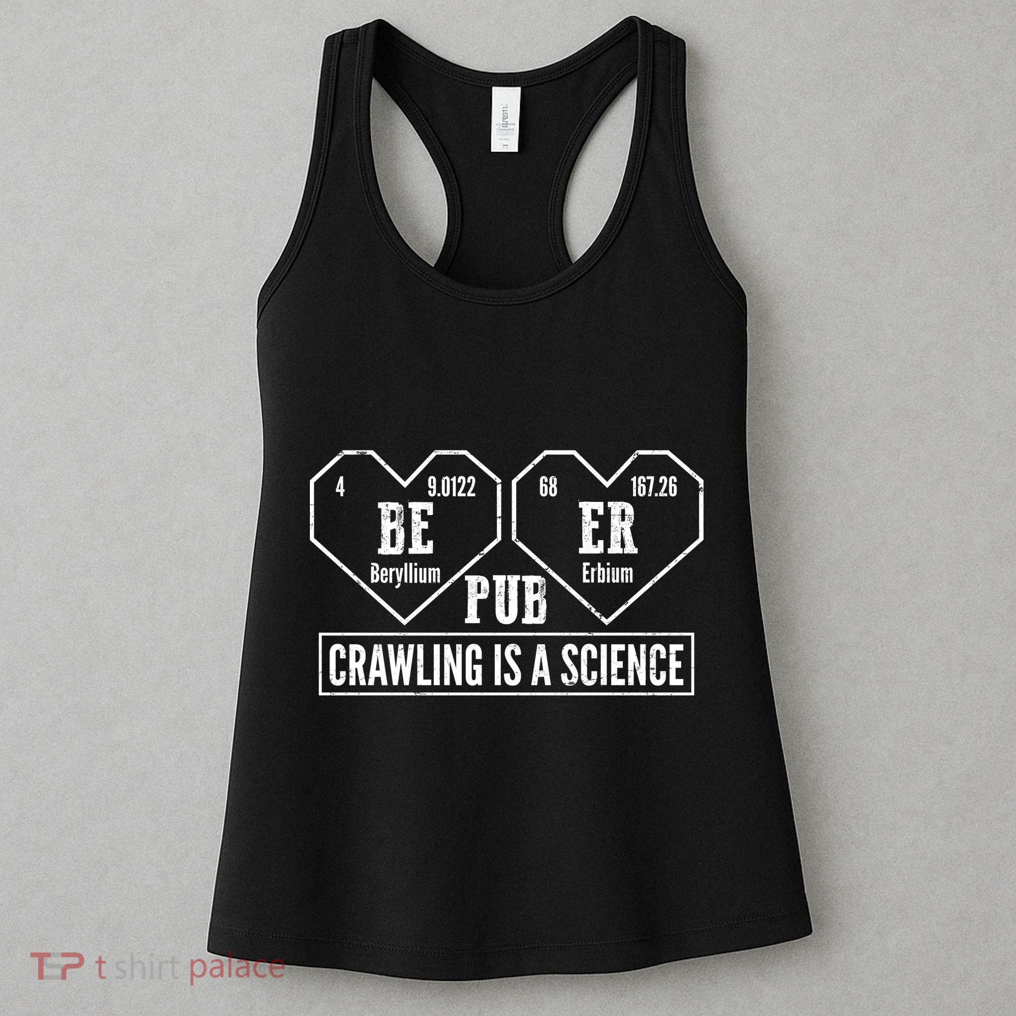 Periodic Table Beer Pub Crawling Is A Science Women's Tank Top