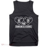 Periodic Table Beer Pub Crawling Is A Science Tank Top thumb 0