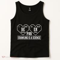 Periodic Table Beer Pub Crawling Is A Science Tank Top thumb 2
