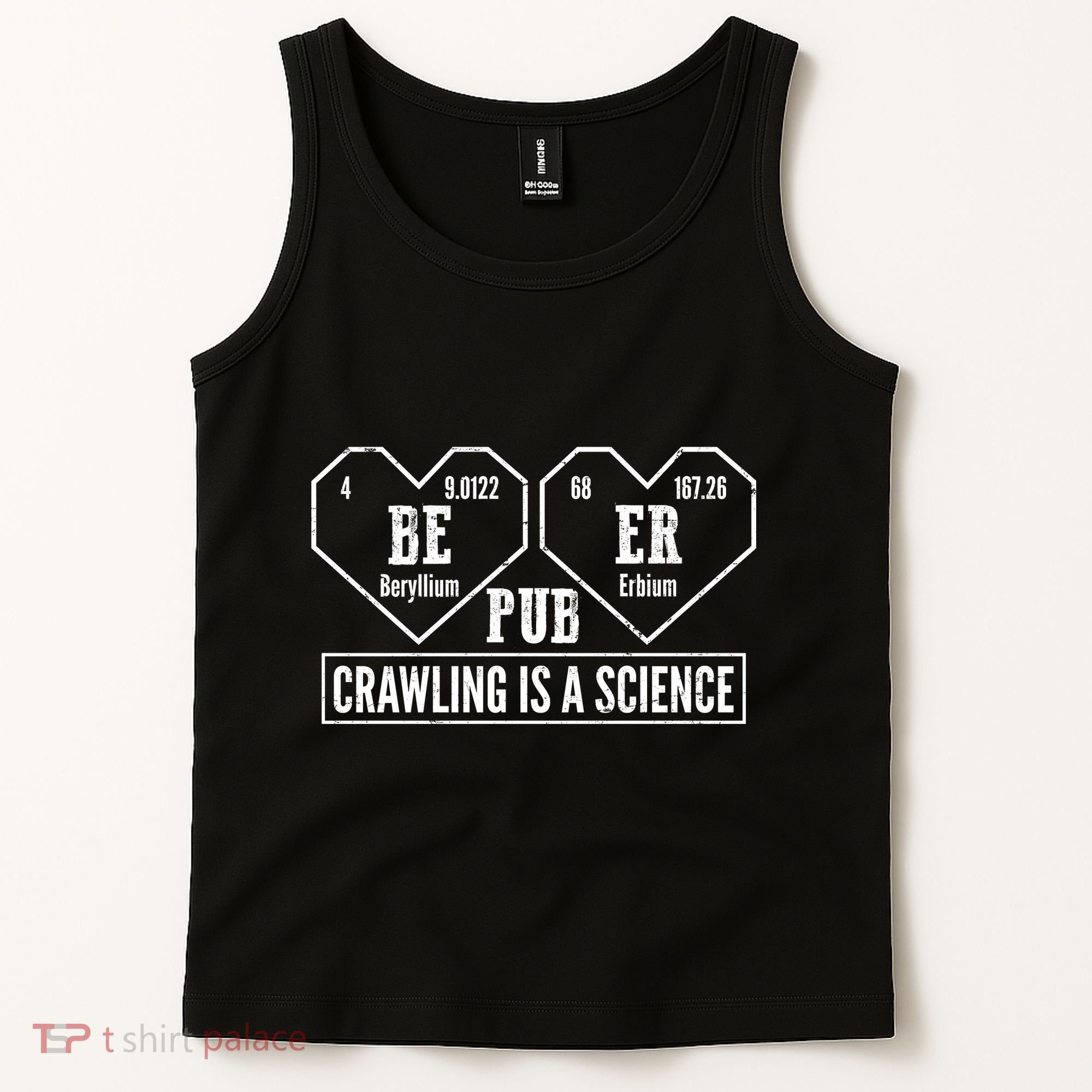 Periodic Table Beer Pub Crawling Is A Science Tank Top